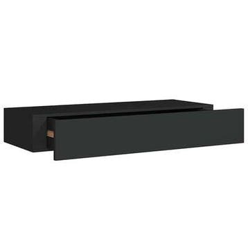 Wandschap Zwart | 40% korting | Retour deal (wandplank), Verzenden, Zo goed als nieuw