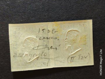 Anciens états italiens - Sardaigne 1861/1861 - 20 cent