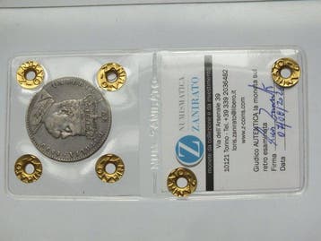Italië, Italiaans Eritrea Umberto I. 2 Lire (4/10 di, Timbres & Monnaies, Monnaies | Europe | Monnaies non-euro