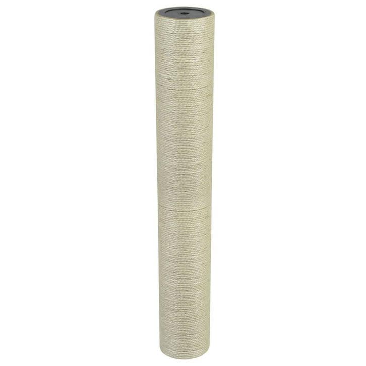 vidaXL Kattenkrabpaal 8x55 cm 8 mm beige, Dieren en Toebehoren, Katten-accessoires, Nieuw, Verzenden