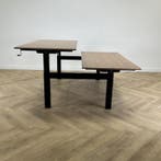 Vepa slinger duo bureau 160x80 cm, Zebrano - zwart