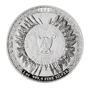 Cameroun. 1000 Francs 2025 Time of Contempt The Witcher 2 Oz, Postzegels en Munten