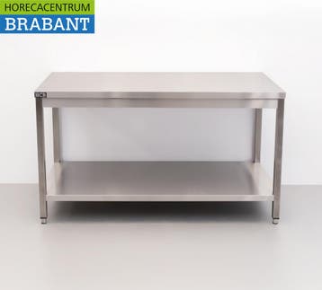 HCB RVS Werktafel Tafel Basic-line 150 x 70 x 85 cm Horeca, Ophalen of Verzenden