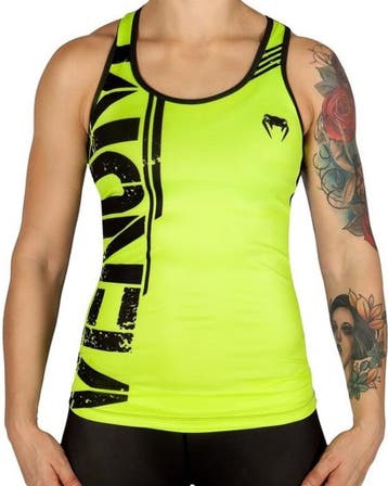 Venum Power Tanktop voor Dames Neo Geel Zwart, Venum, Verzenden, Nieuw, Geel