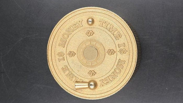 Alarmklok Oom Dagobert Time is Money - Disney Store, Verzamelen, Disney