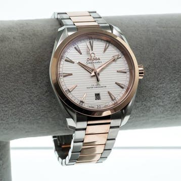 OMEGA - 38 mm, stainless steel – Sedna gold on stainless