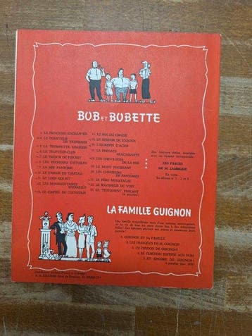 Bob et Bobette T22 - Le Ravisseur de voix - B - 1 Album -