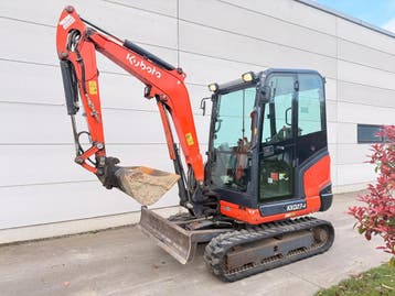 Kubota KX027-4 - Ref. 1348/1F76FFA2, Zakelijke goederen, Machines en Bouw | Kranen en Graafmachines, Ophalen, Graafmachine