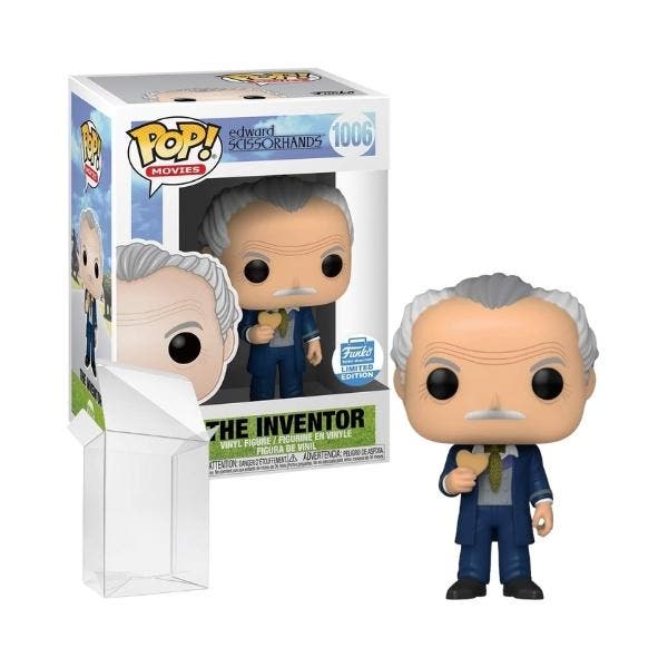 Funko Pop Movie: Edward Scissorhands  The Inventor 1006, Collections, Jouets miniatures, Envoi