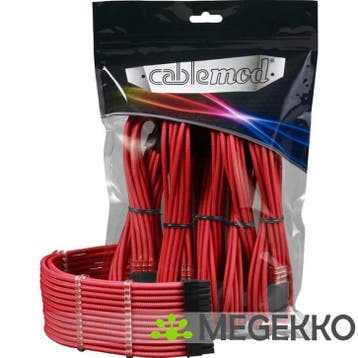 Cablemod PRO ModMesh Cable Extension Kit Rood, Verzenden, Nieuw