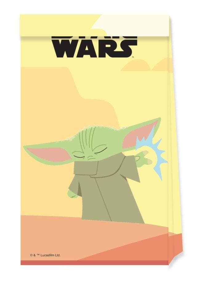 Star Wars Uitdeelzakjes Baby Yoda 4st, Hobby & Loisirs créatifs, Articles de fête, Envoi