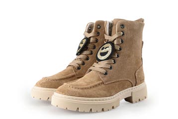 Nubikk Veterboots Meisjes in maat 30 Bruin, Verzenden, Jongen of Meisje, Nubikk, Schoenen