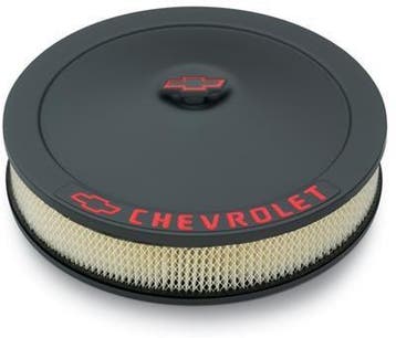 Luchtfilter Chevrolet 14 inch zwart wrinkle, Auto-onderdelen, Ophalen of Verzenden, Nieuw