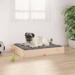 vidaXL Hondenmand 61,5x49x9 cm massief grenenhout, Verzenden