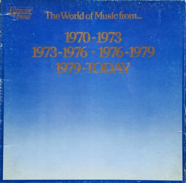 Unknown Artist - The World Of Music From... 1970-1973 1973-1, CD & DVD, Vinyles | Pop, Envoi