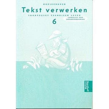 Tekstverwerken voortgezet technisch lezen praktijkboek 6, Verzenden, Nieuw