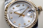 Philip Watch - Caribe Urban - Date - Silver - Diamonds -
