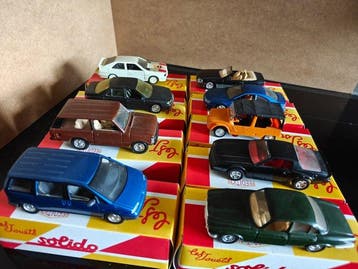 Solido 1:43 - Modelauto (9) - Solido diverse modellen, Nieuw