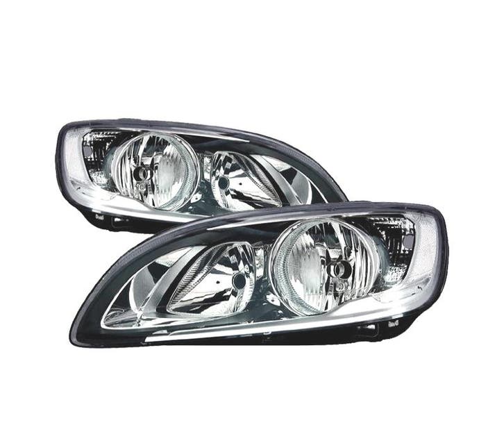 Phares Pour Volvo S60 V60 13- Daylight Led Fond Noir Fix. Do, Autos : Pièces & Accessoires, Éclairage, Envoi