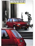 1988 RENAULT 5 BROCHURE ITALIAANS