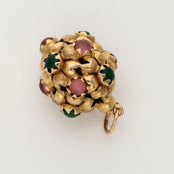 Pendentif - 18 carats Or jaune, Handtassen en Accessoires, Antieke sieraden