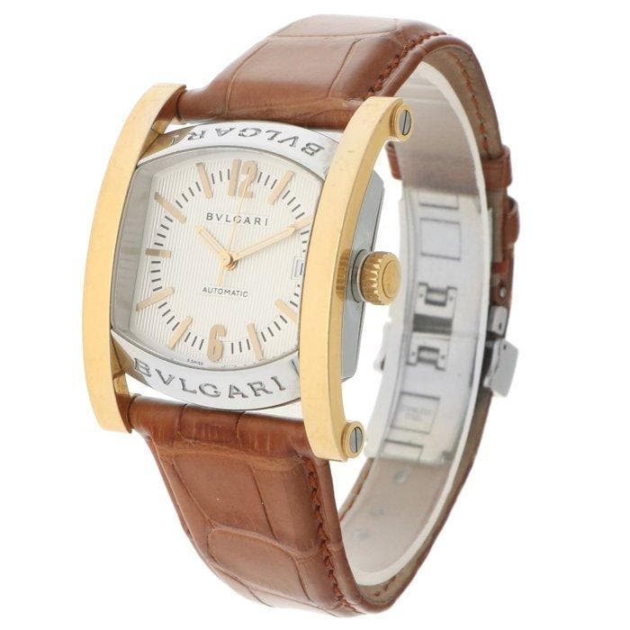 Bvlgari - Assioma - AA44SG - Homme - 2008, Handtassen en Accessoires, Horloges | Heren
