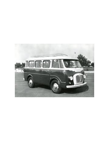 1965 ALFA ROMEO AUTOCARRO CAMPER PERSFOTO