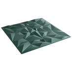 vidaXL Wandpanelen 48 pcs Amethist Groen 50 x 50 cm XPS, Verzenden, Nieuw