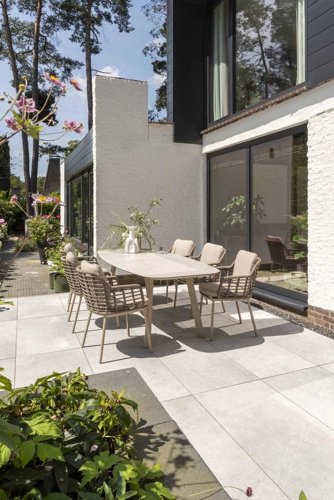 Taste by 4 Seasons Puglia tuinset latte met Manolo barrel, Jardin & Terrasse, Ensembles de jardin