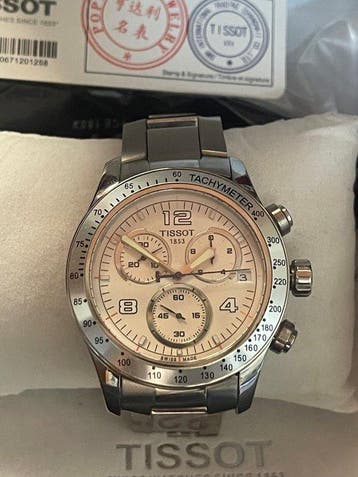 Tissot - 21 Chronoscaph - Sans prix de réserve -, Handtassen en Accessoires, Horloges | Heren, Nieuw