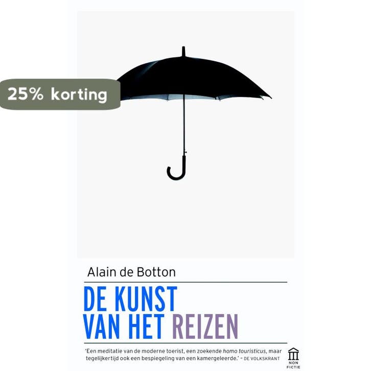 De kunst van het reizen 9789046705322 Alain de Botton, Boeken, Filosofie, Gelezen, Verzenden