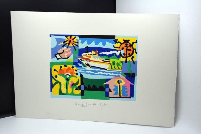 Ugo Nespolo (1941) - My Favorite Things, Antiek en Kunst, Antiek | Overige Antiek