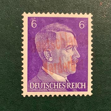 Duitsland - lokale postgebieden 1945/1946 - MeiBen : 6 Pf