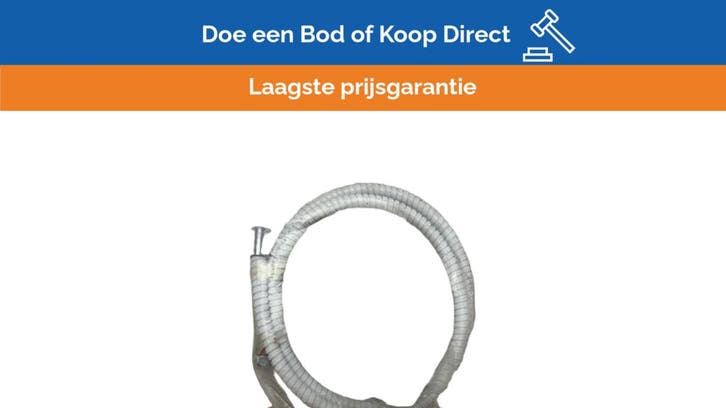 Bieden: Talamex deck shower + hose white kit, Bricolage & Construction, Sanitaire, Enlèvement ou Envoi