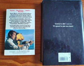 Roger Moore - Live and Let Die. First edition, First Print., Antiquités & Art