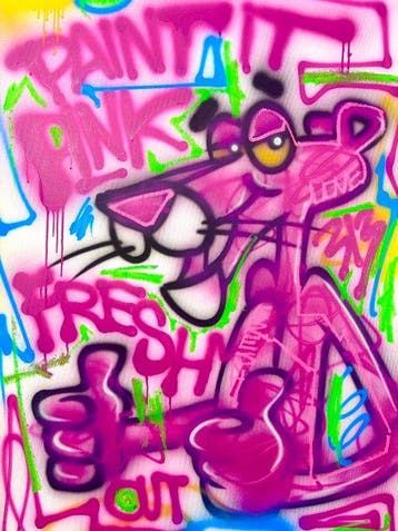 Outside313 - The Pink Panther - Paint it pink