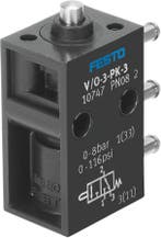 Festo 3/2 NO/NC Monostable À Tige Actionnée Valve PK-3, Bricolage & Construction, Verzenden