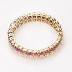 Zonder minimumprijs - Ring - 14 karaat Geel goud - 1.36ct., Nieuw