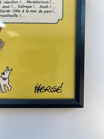 Tintin - Le poster des 220 jurons du Capitaine Haddock –, Nieuw