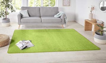 Hanse Home Vloerkleed Groen 140x200cm - 39% korting op di..., Maison & Meubles, Verzenden