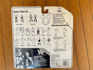 LJN - Action figure Marty Jannetty / Shawn Michaels -