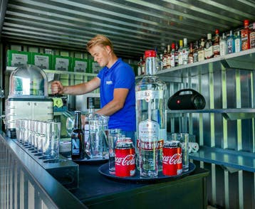 Mobiele toog/Buitenbar/Container bar (LAAGSTE PRIJS NL!), Ophalen, Nieuw