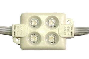 LED Module 4 RGB LED - dimbaar, Huis en Inrichting, Verzenden, Nieuw