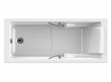 Sanifun Allibert Lodge inbouw ligbad met douchezone 1750 x 7, Nieuw