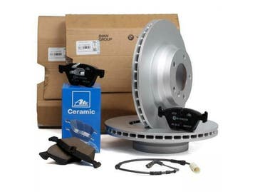 ORIGINELE remschijven van BMW + ATE CERAMIC-elektroden 3er E, Ophalen of Verzenden, Nieuw