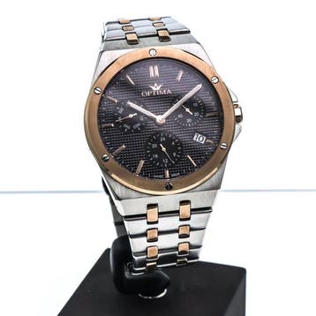 Optima - Swiss Made Chronograph - OSC456-SR-3 - Zonder, Nieuw