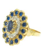 Sans prix de réserve - Bague - 9 carats Argent, Or jaune, Nieuw