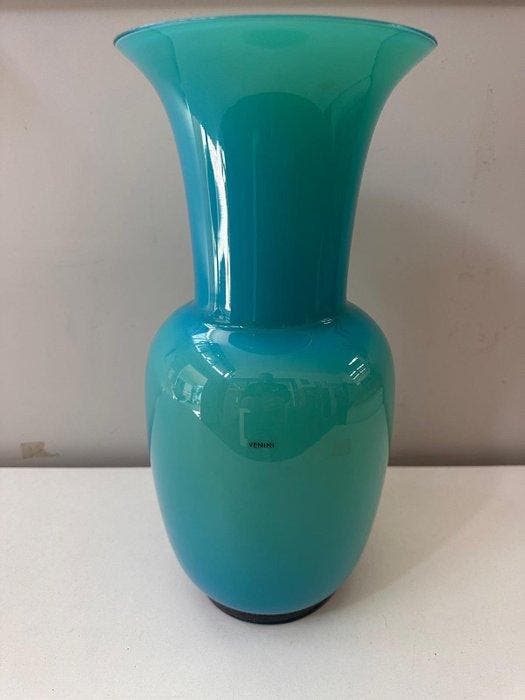 Vaas - Opalino - Opaline glas, Antiquités & Art, Antiquités | Verre & Cristal