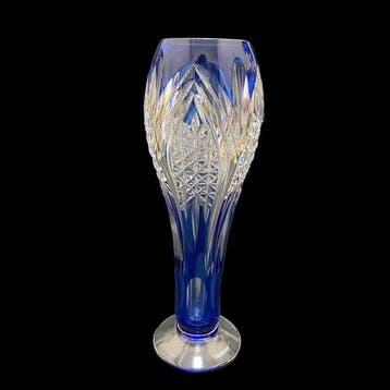 Kagami Crystal Edo Kiriko-vas - Ontworpen door Meester Akiho