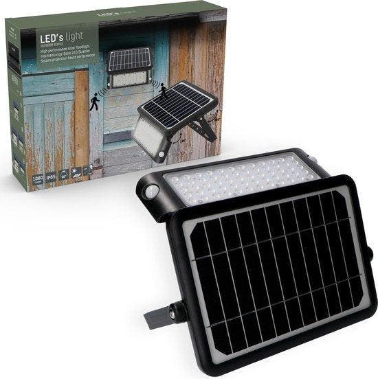 2dekans | LEDs Light Solar LED Schijnwerper met, Doe-het-zelf en Bouw, Ladders en Trappen, Ophalen of Verzenden